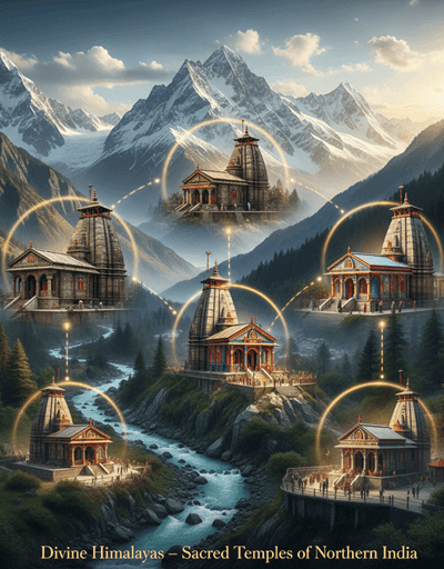 उत्तरी पर्वतीय राज्यों के मंदिर