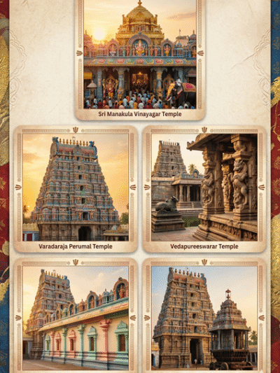 पुडुचेरी के मंदिर