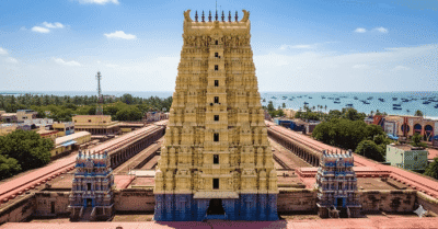 श्री रामेश्वरम मंदिर (रामनाथस्वामी ज्योतिर्लिंग) – तमिलनाडु की पावन भूमि