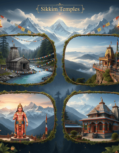 सिक्किम के मंदिर