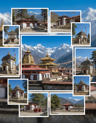 तवांग के मंदिर