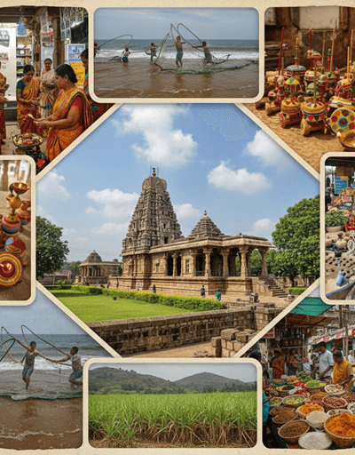 अनकापल्ली के मंदिर