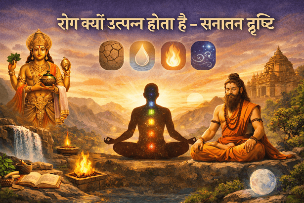 सनातन दर्शन में रोग की अवधारणा: मन और आत्मा के संदर्भ में एक दार्शनिक दृष्टि