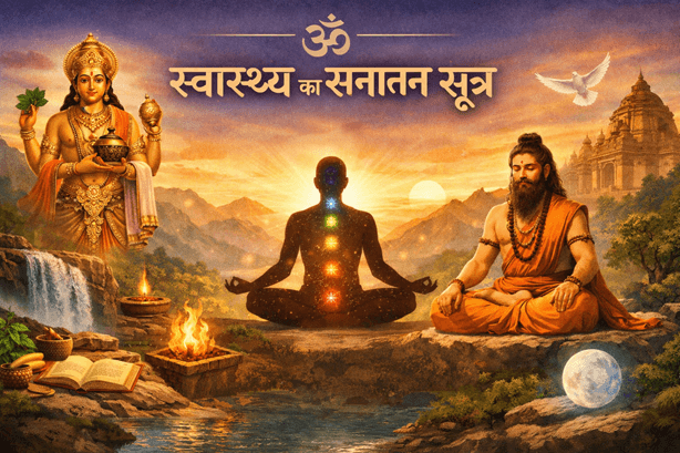 स्वास्थ्य का सनातन सूत्र: शरीर, मन और आत्मा का संतुलन