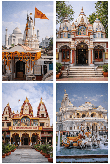 आगरा के मंदिर