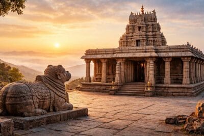 नंदी मंदिर (योग नंदीश्वर मंदिर), नंदी हिल्स, कर्नाटक – इतिहास, शिवभक्ति, स्थापत्य और संपूर्ण यात्रा