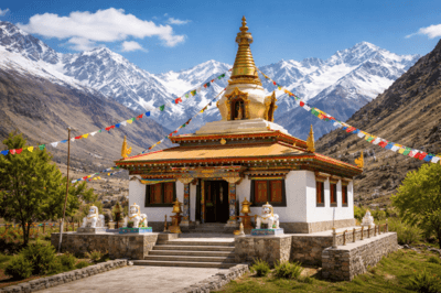 द्रुपथोप बौद्ध मंदिर, द्रास – कारगिल, लद्दाख