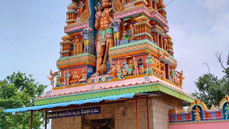 श्री मुरडी आंजनेय स्वामी मंदिर, रायडुर्ग (अनंतपुरमु, आंध्र प्रदेश) – श्रद्धा, भक्ति और साहस का पावन केंद्र